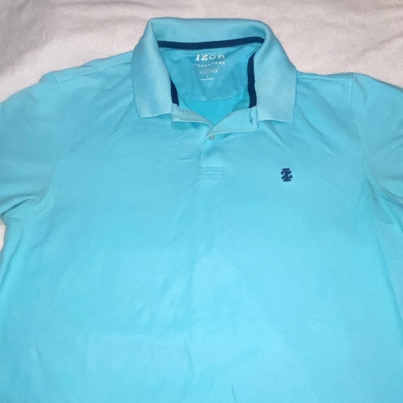 Izod Other - Izod Men's Turquoise Blue Polo Shirt